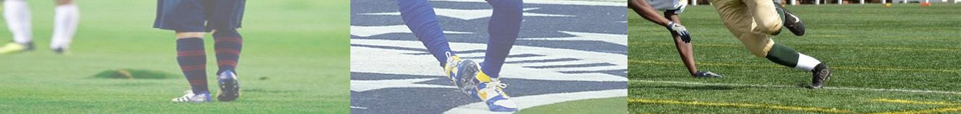 FootBall_Feet_m Feet performing on field.